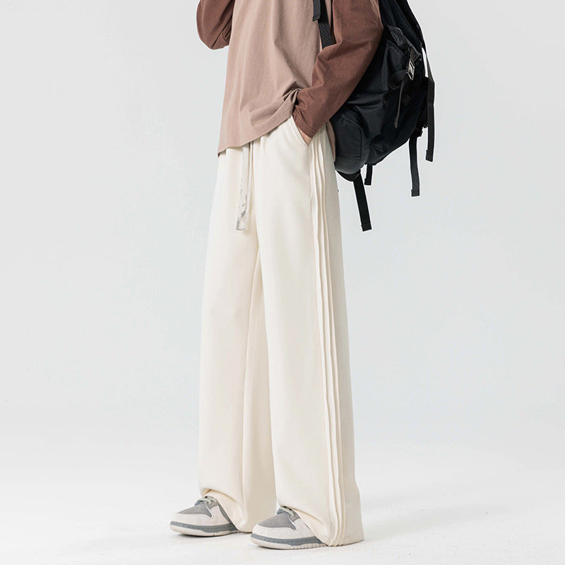 Image of Hudson | Men's Wide Leg Drawstring Casual Pants