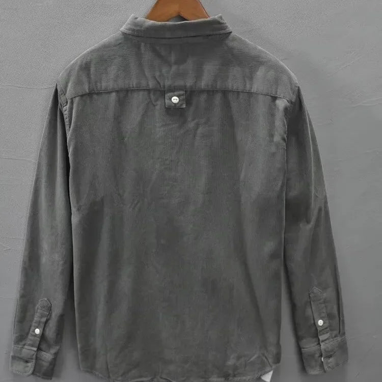 Image of Hugh | Men's Button-Down Casual Shirt