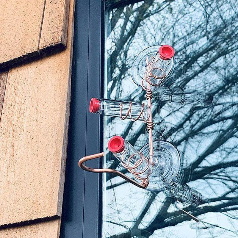 Hummingbird Feeder for Window Viewing