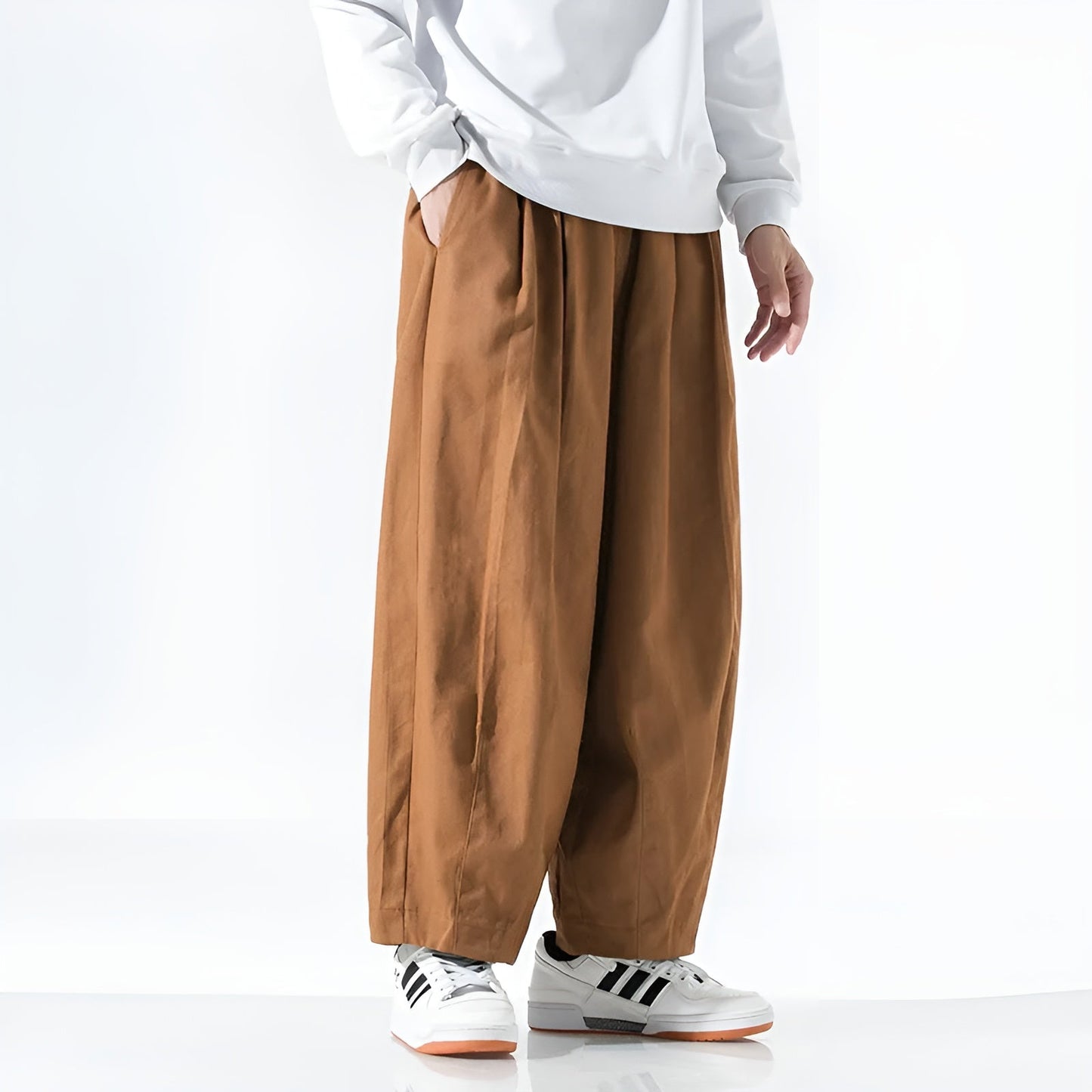 Image of Hunter | Men's Wide Leg Pleated Pants