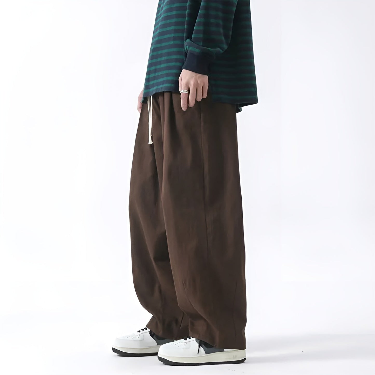 Image of Hunter | Men's Wide Leg Pleated Pants