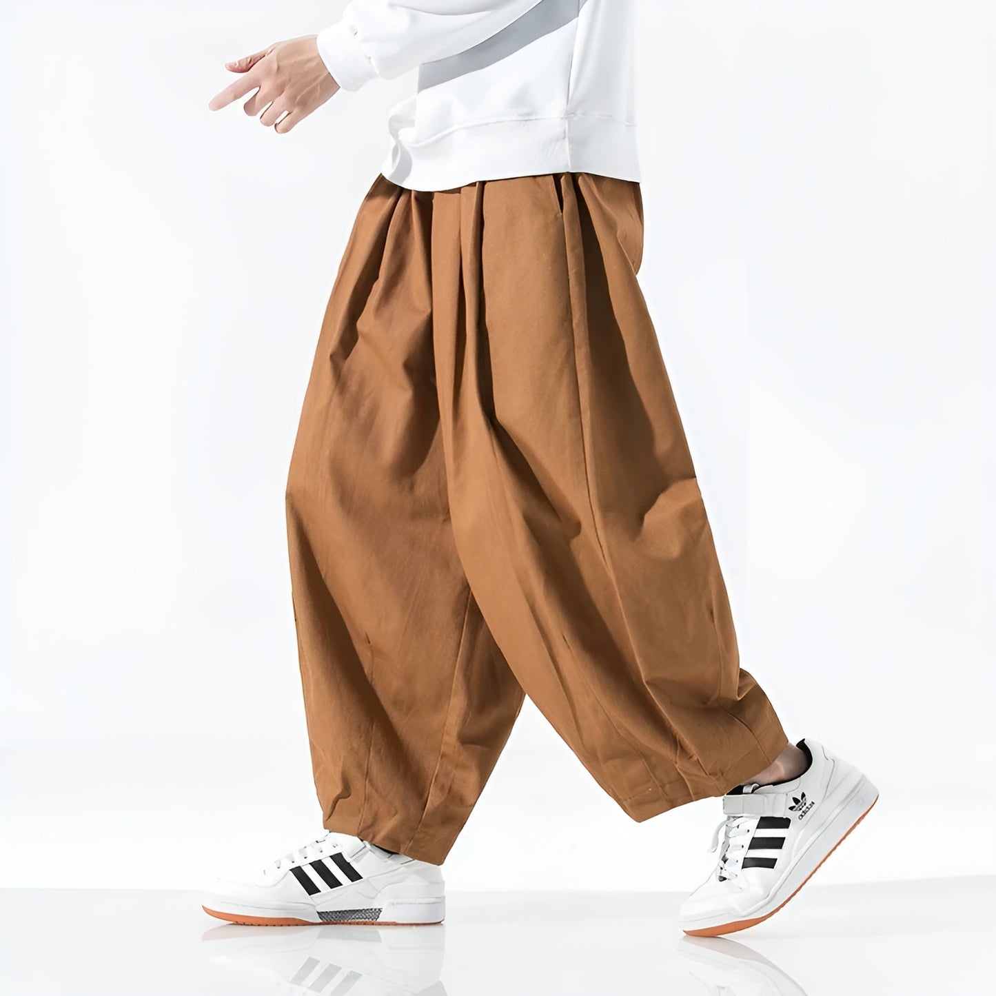 Image of Hunter | Men's Wide Leg Pleated Pants