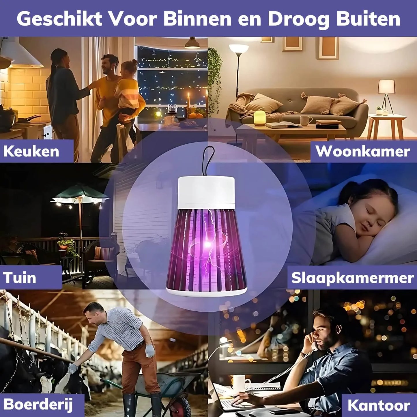 Instazap™ USB Mosquito Lamp - Pest Control for Home and Outdoors