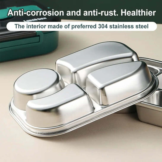 Insulated Lunch Box in Stainless Steel 1400 ml