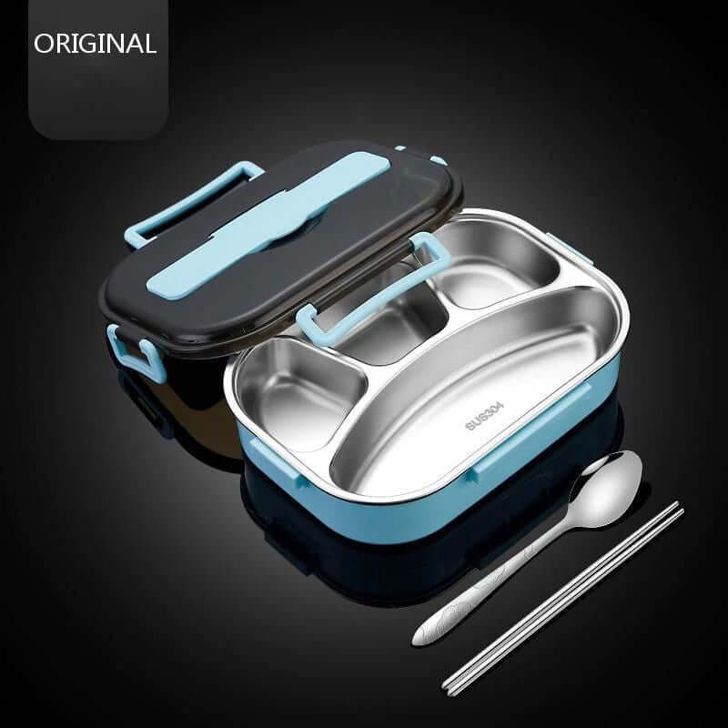 Insulated Lunch Box in Stainless Steel 1400 ml