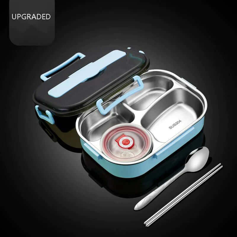 Insulated Lunch Box in Stainless Steel 1400 ml