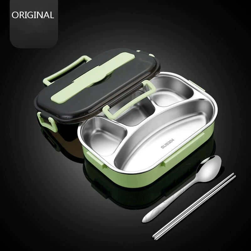 Insulated Lunch Box in Stainless Steel 1400 ml