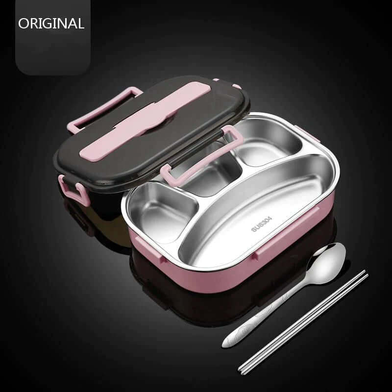 Insulated Lunch Box in Stainless Steel 1400 ml