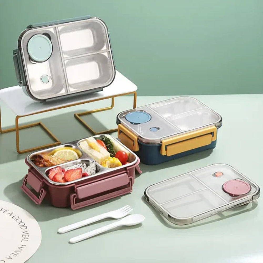 Insulated Stainless Steel Lunch Box – Keeps Temperature up to 12 Hours
