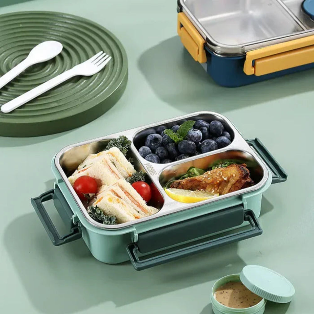 Insulated Stainless Steel Lunch Box – Keeps Temperature up to 12 Hours