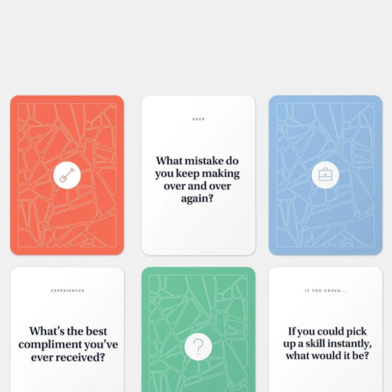 Interactive Card Game for Deeper Conversations and Relationships
