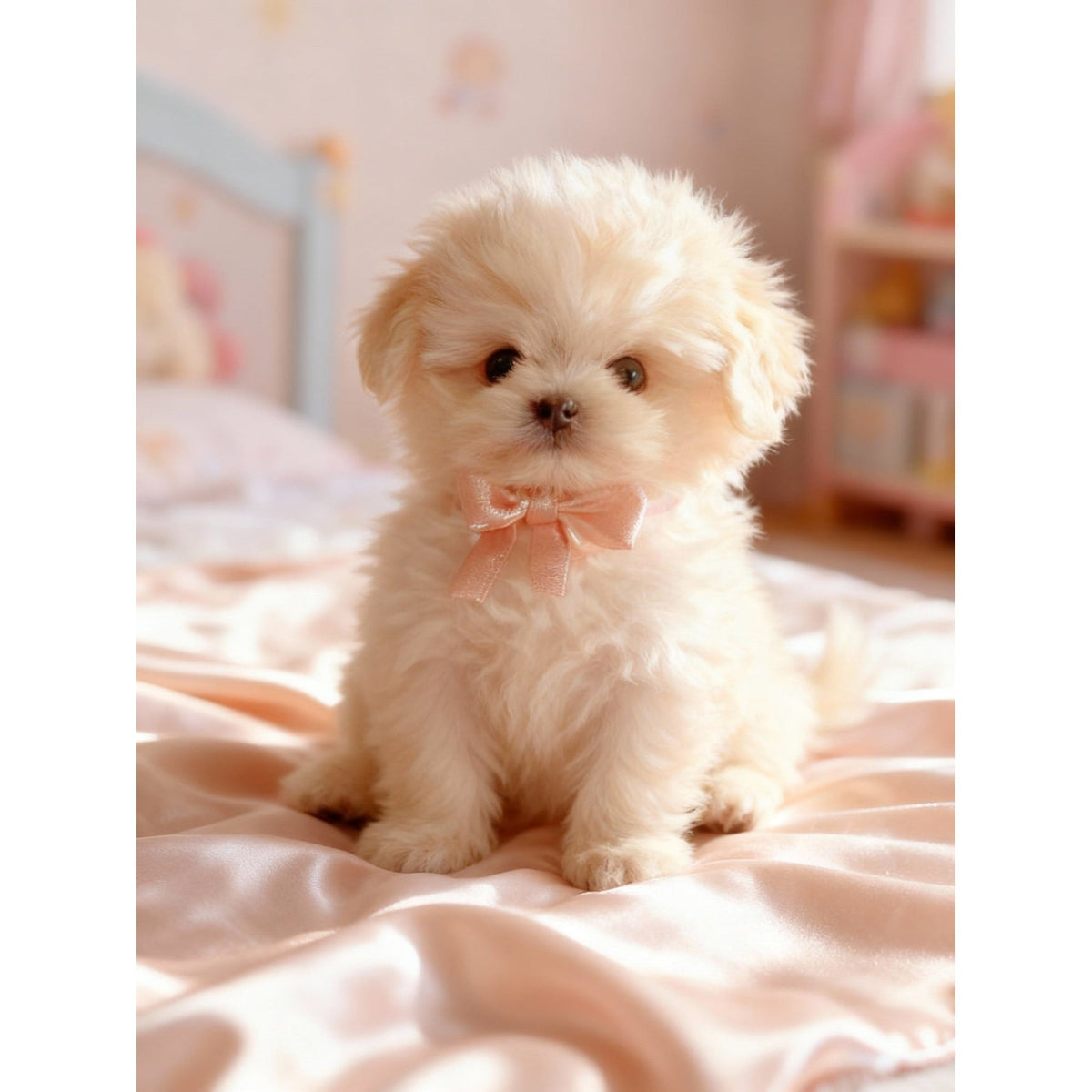 Interactive Plush Toy Dog in Sitting Pose with Sounds and Movement