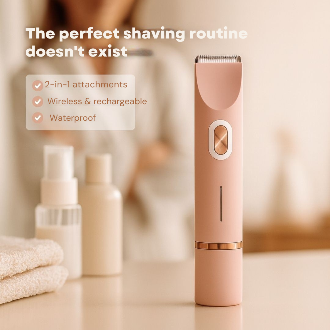Intimate Shaver | Cordless Electric Shaver | Gentle Wet Dry Shaving | IntimLisse