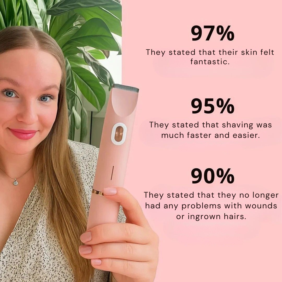 Intimate Shaver | Cordless Electric Shaver | Gentle Wet Dry Shaving | IntimLisse