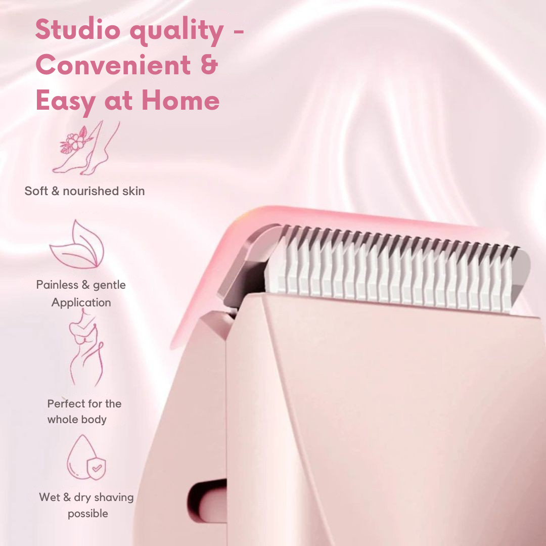Intimate Shaver | Cordless Electric Shaver | Gentle Wet Dry Shaving | IntimLisse