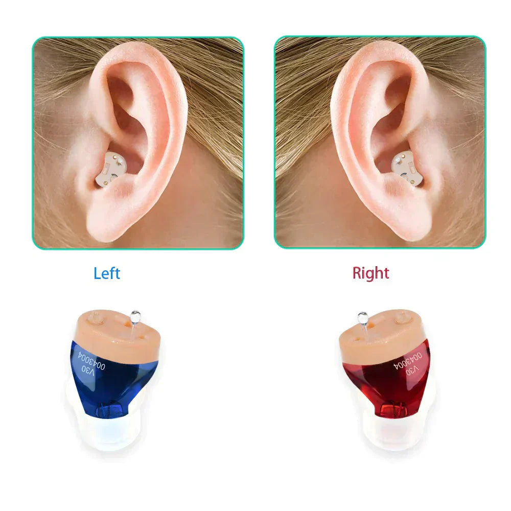 Invisible Hearing Aids - Rechargeable, Discreet & Comfortable