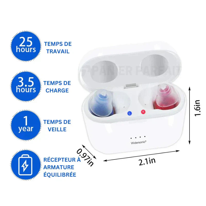 Invisible Hearing Aids - Rechargeable, Discreet & Comfortable