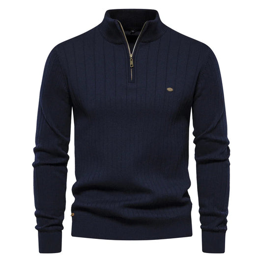 Image of Irving | Men's Half-Zip Slim Fit Sweater