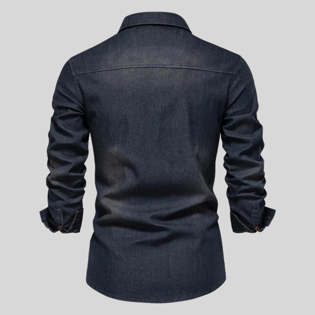 Image of Irving | Men's Long-Sleeve Denim Shirt