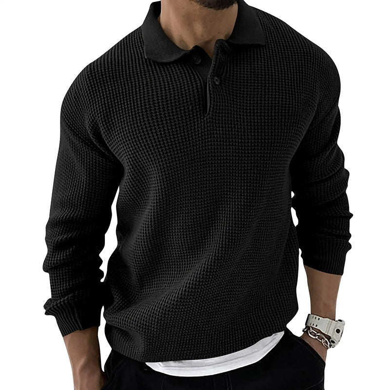 Image of Jake | Men's Polo Button-Down Sweater