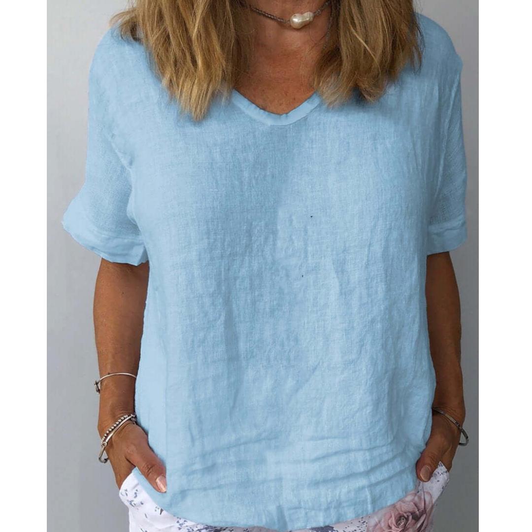 Image of Jamie | Women's Relaxed Fit Short Sleeve Top