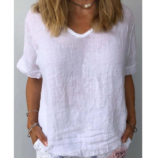 Image of Jamie | Women's Relaxed Fit Short Sleeve Top