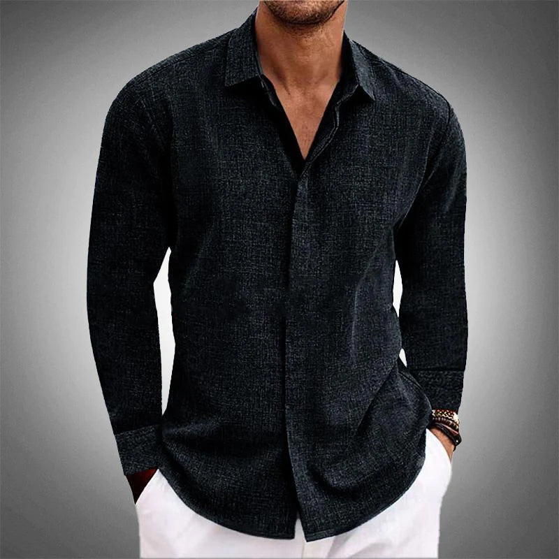 Image of Jamison | Men's Long Sleeve Button-Down Shirt