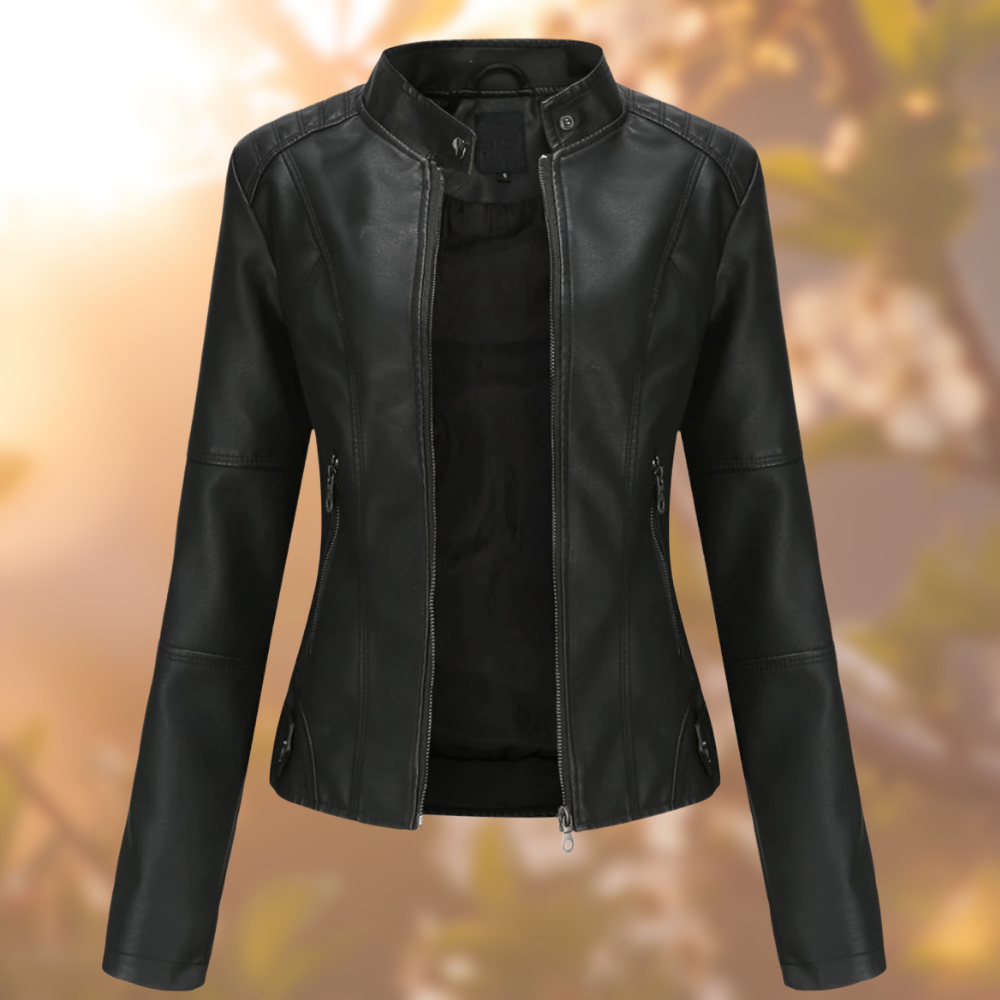 Image of Janice | Women's Fitted Zip-Up Jacket