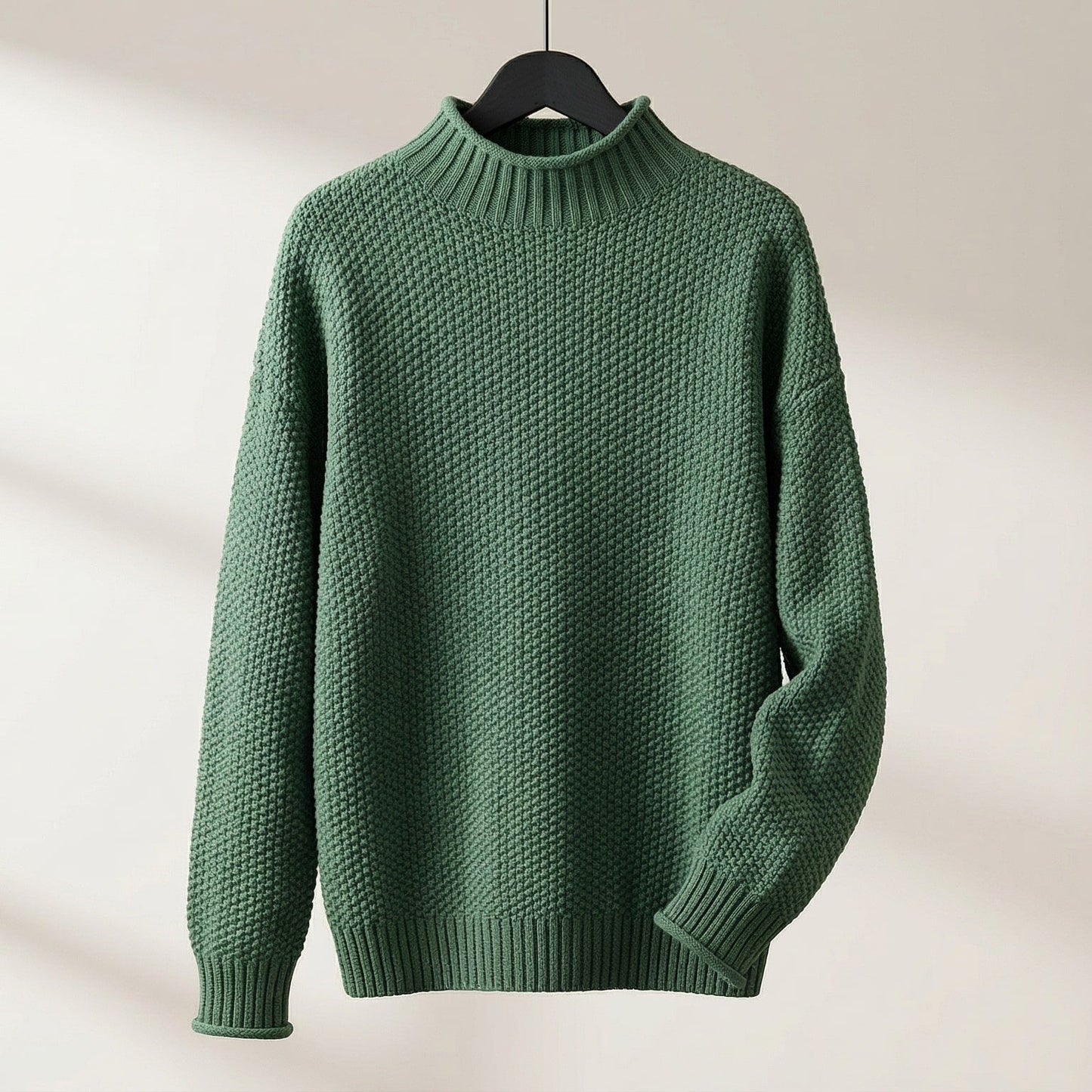 Image of Janine | Women's Mock Neck Long Sleeve Sweater