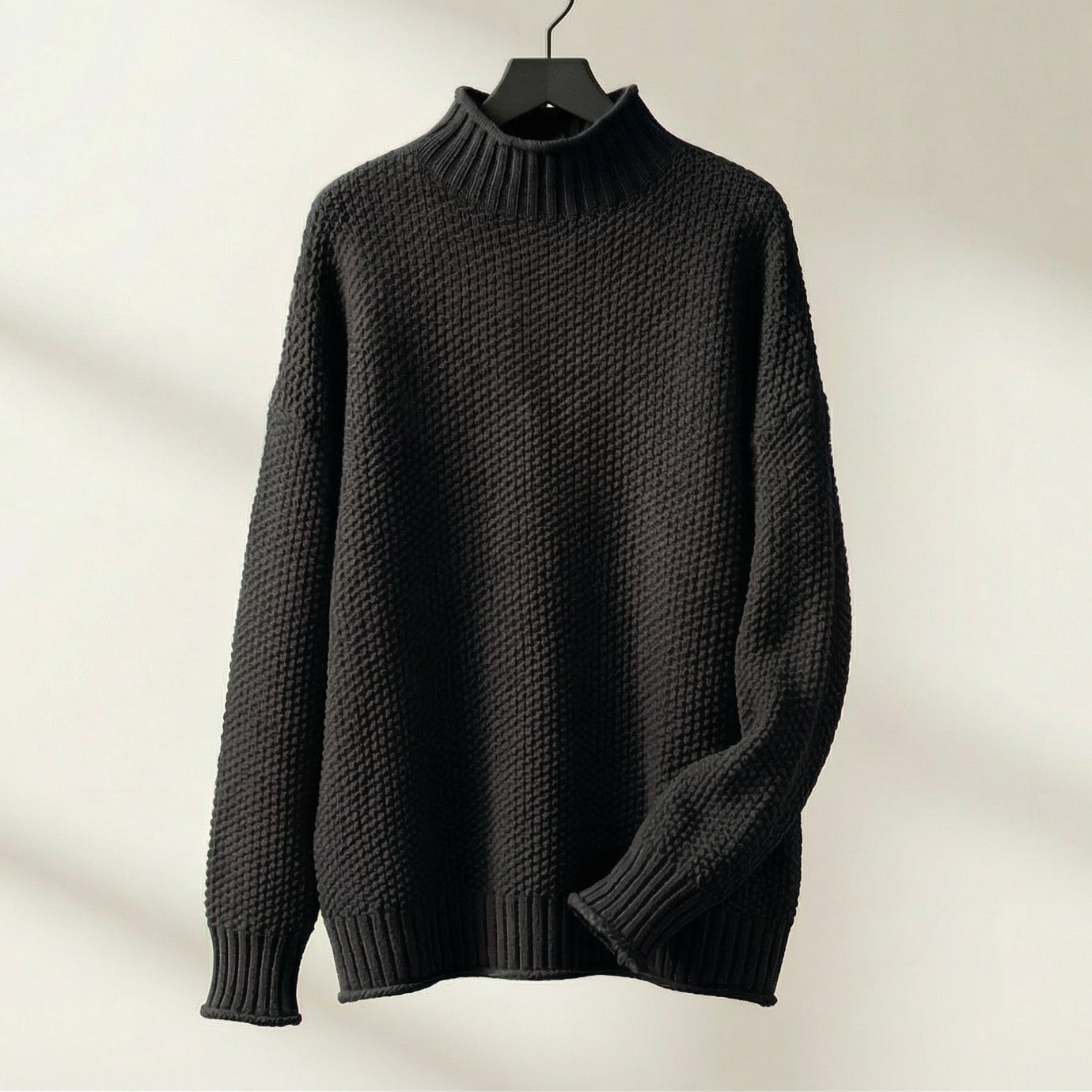Image of Janine | Women's Mock Neck Long Sleeve Sweater