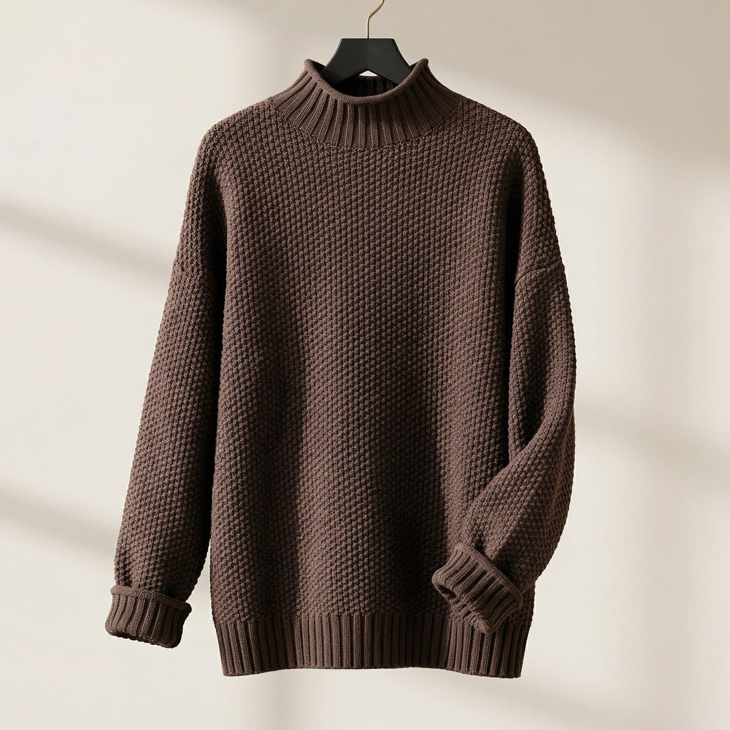 Image of Janine | Women's Mock Neck Long Sleeve Sweater