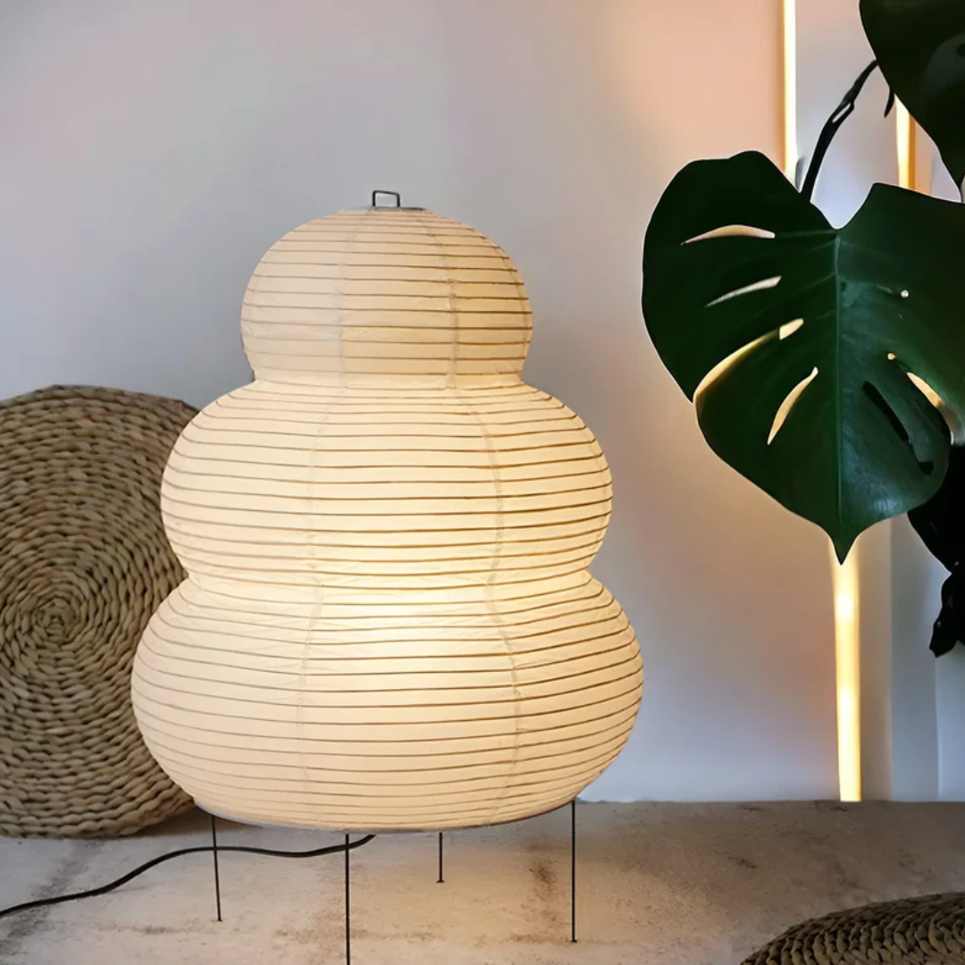 Japanese Wabi-Sabi Floor Lamp
