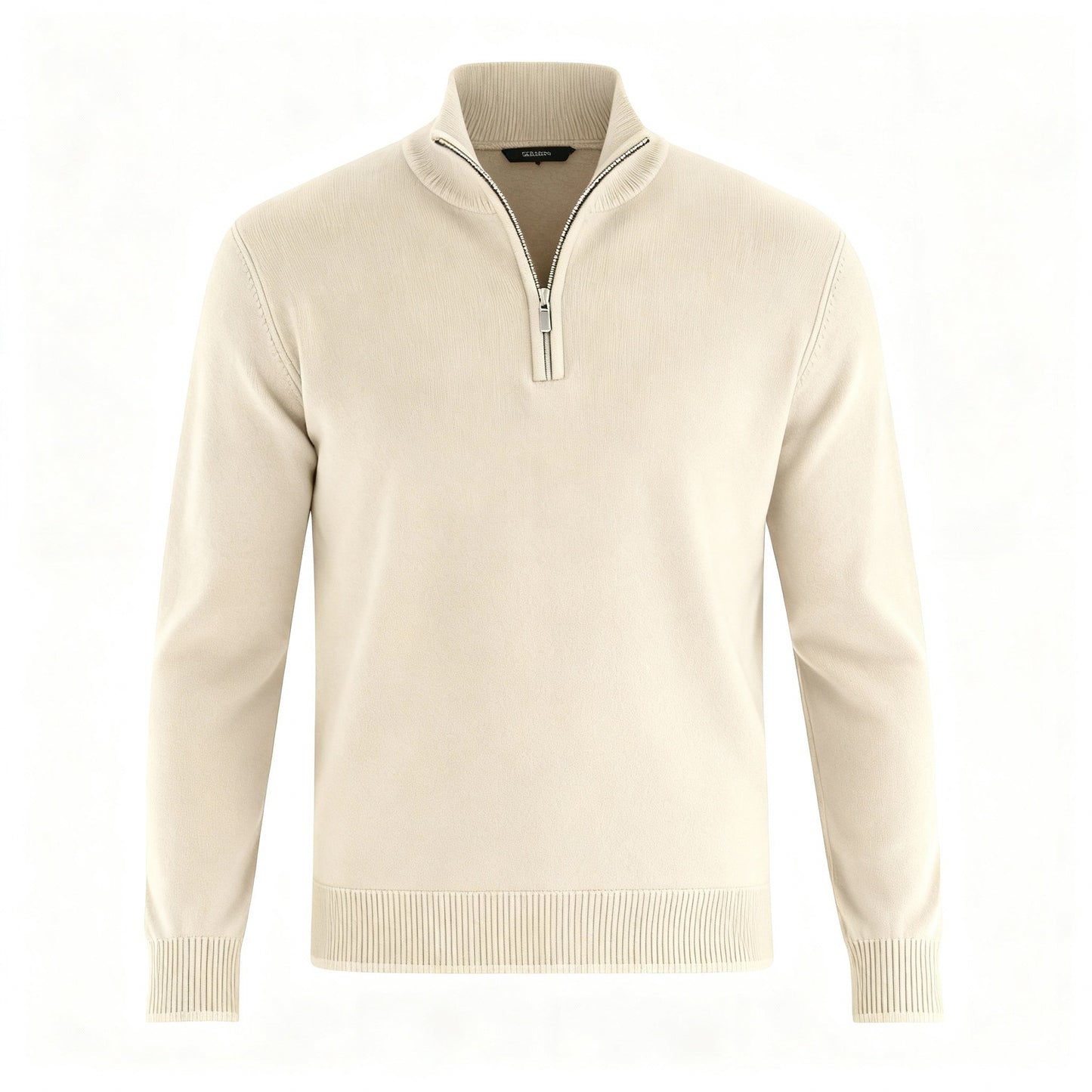 Image of Jason | Men's Quarter-Zip Mock Neck Sweater