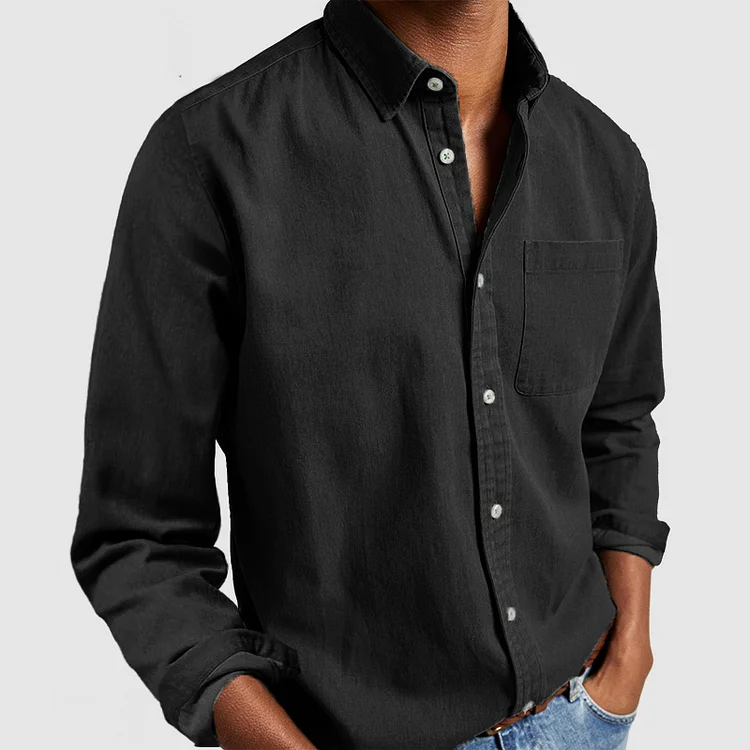 Image of Jasper | Men's Long Sleeve Button-Down Casual Shirt