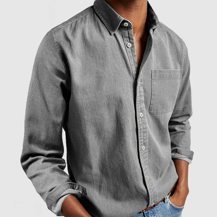 Image of Jasper | Men's Long Sleeve Button-Down Casual Shirt