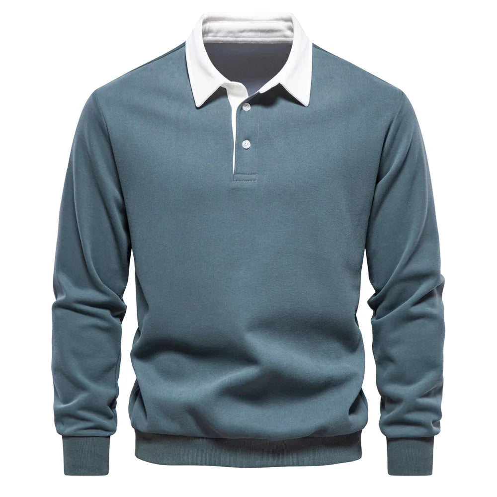 Image of Jasper | Men's Long Sleeve Rugby Shirt