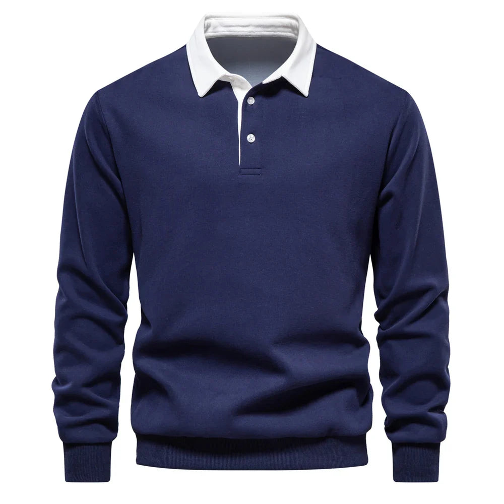 Image of Jasper | Men's Long Sleeve Rugby Shirt