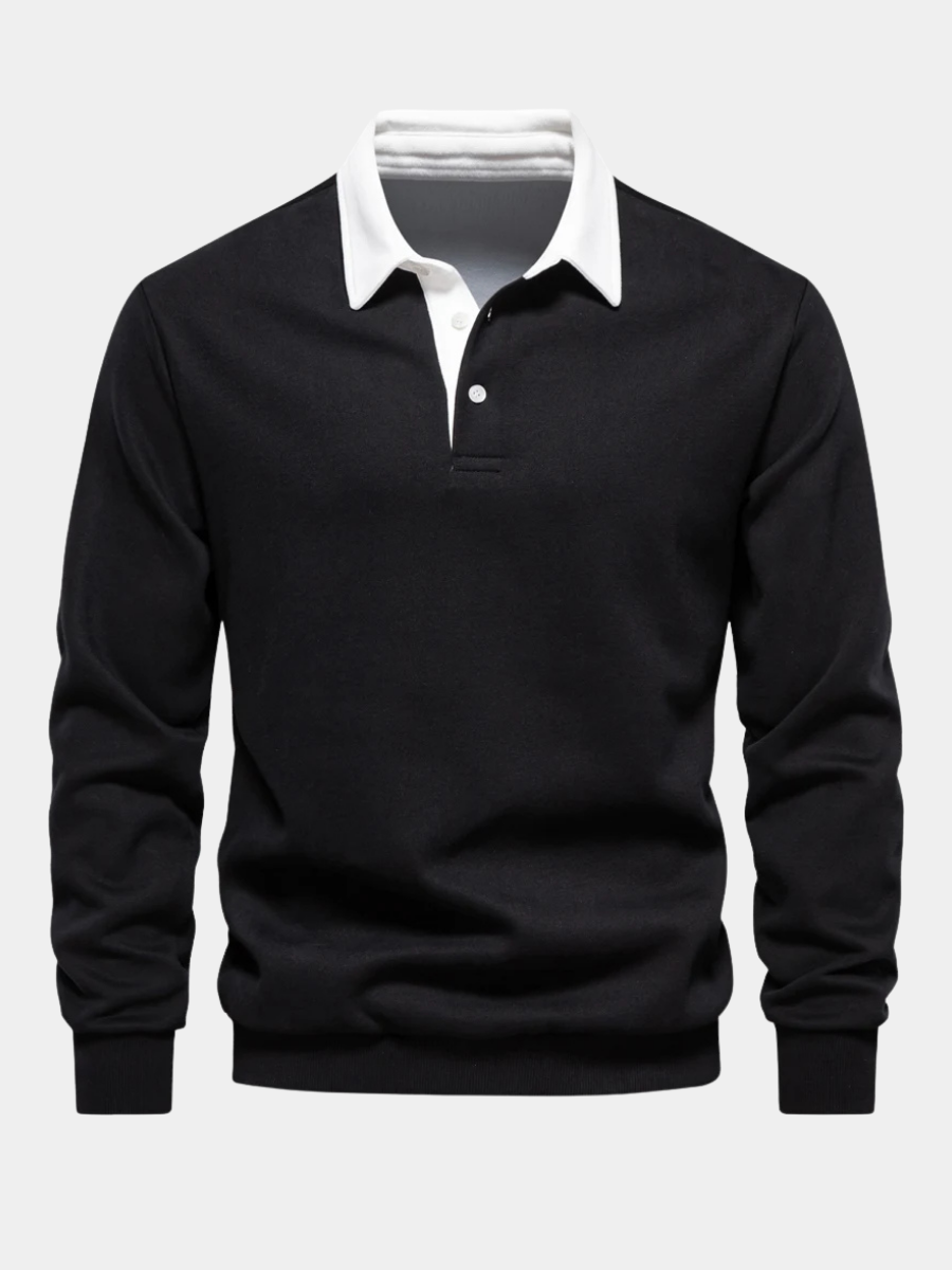 Image of Jasper | Men's Long Sleeve Rugby Shirt