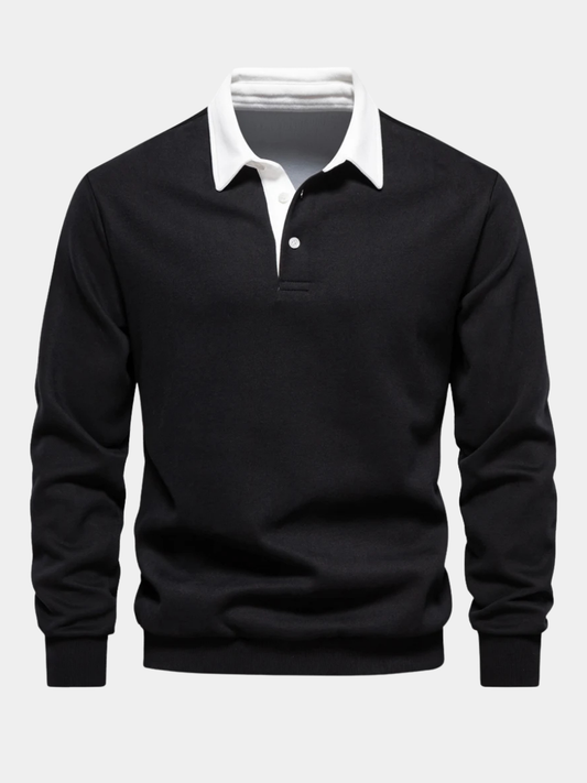 Image of Jasper | Men's Long Sleeve Rugby Shirt