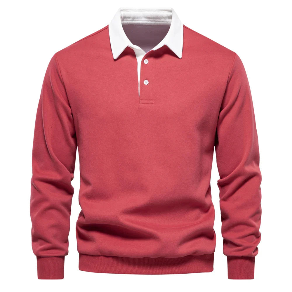 Image of Jasper | Men's Long Sleeve Rugby Shirt