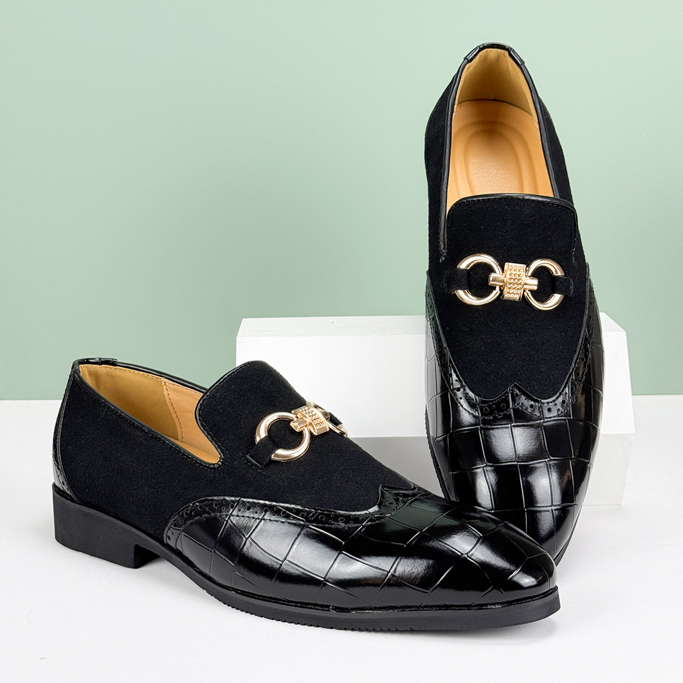 Image of Jaxon | Men's Slip-On Dress Loafers