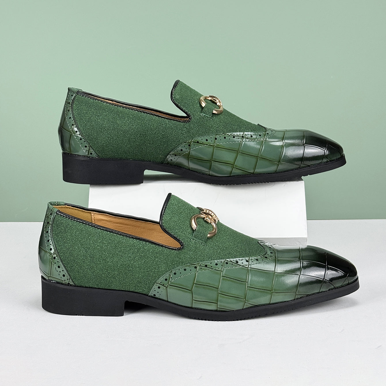 Image of Jaxon | Men's Slip-On Dress Loafers