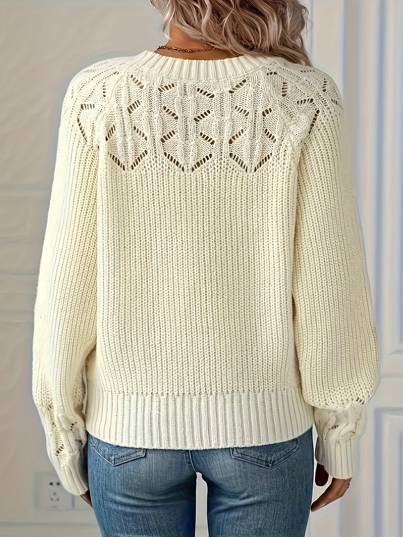 Image of Jayla | Women's Long Sleeve Knit Sweater