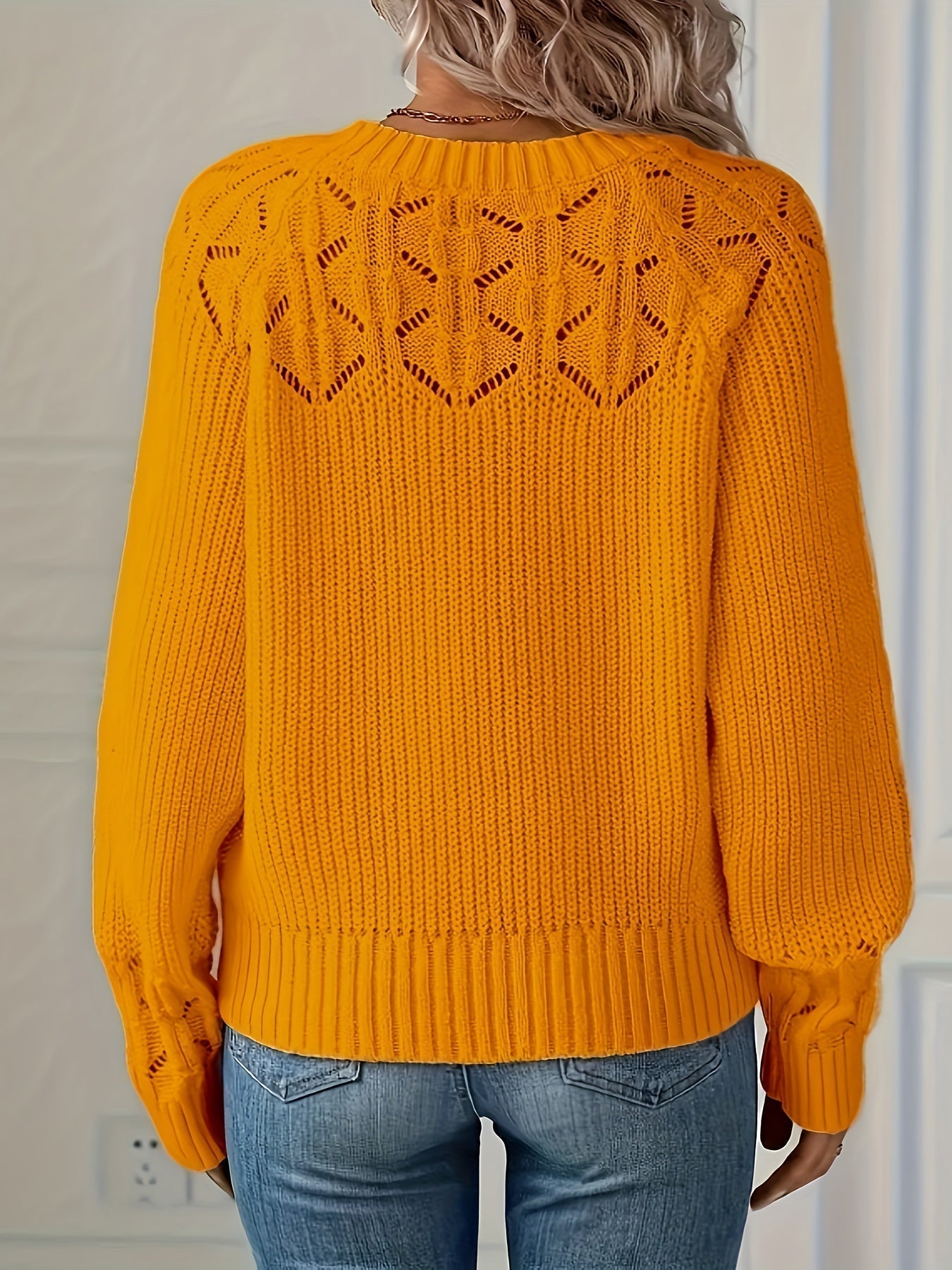 Image of Jayla | Women's Long Sleeve Knit Sweater