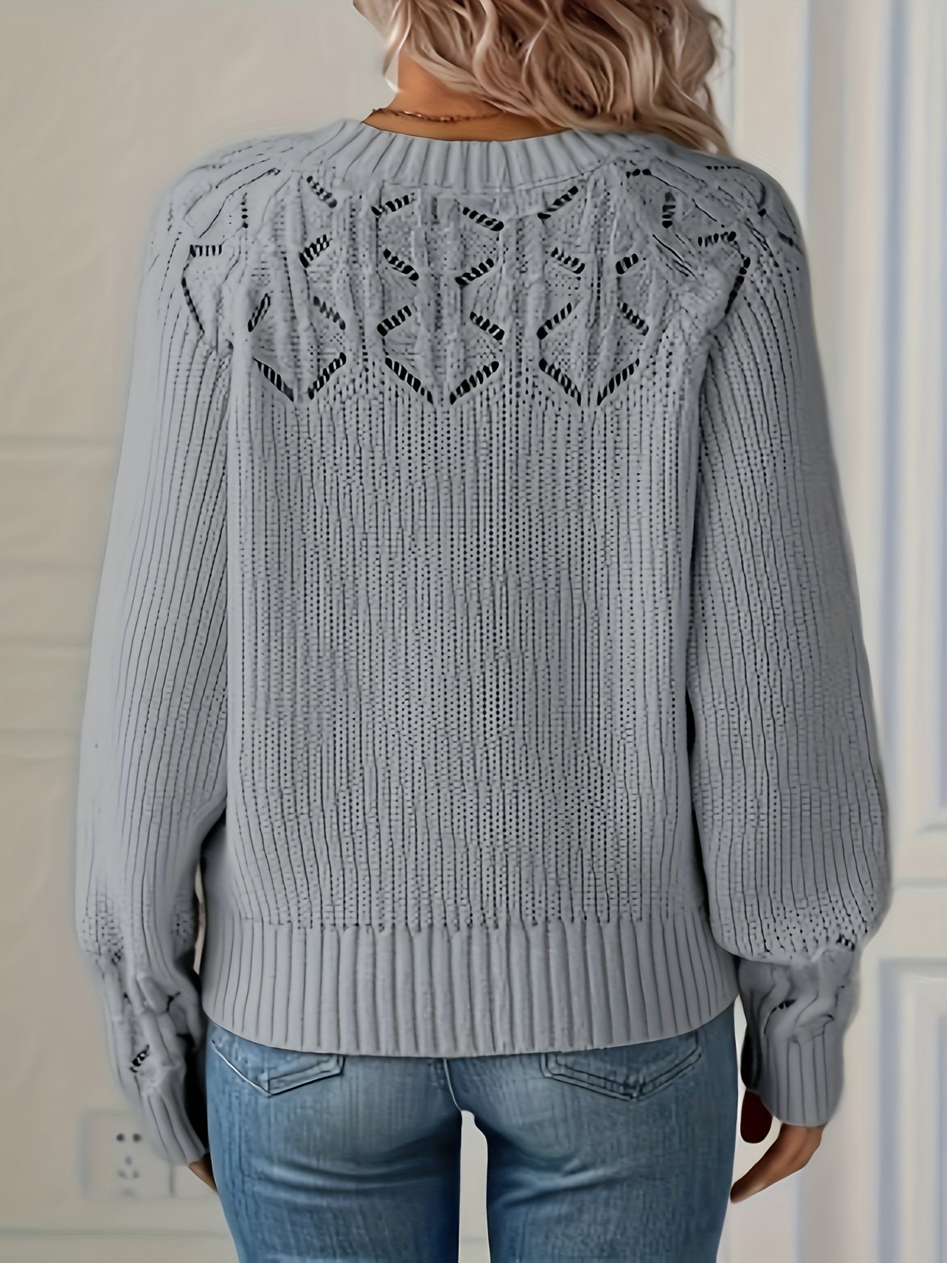 Image of Jayla | Women's Long Sleeve Knit Sweater