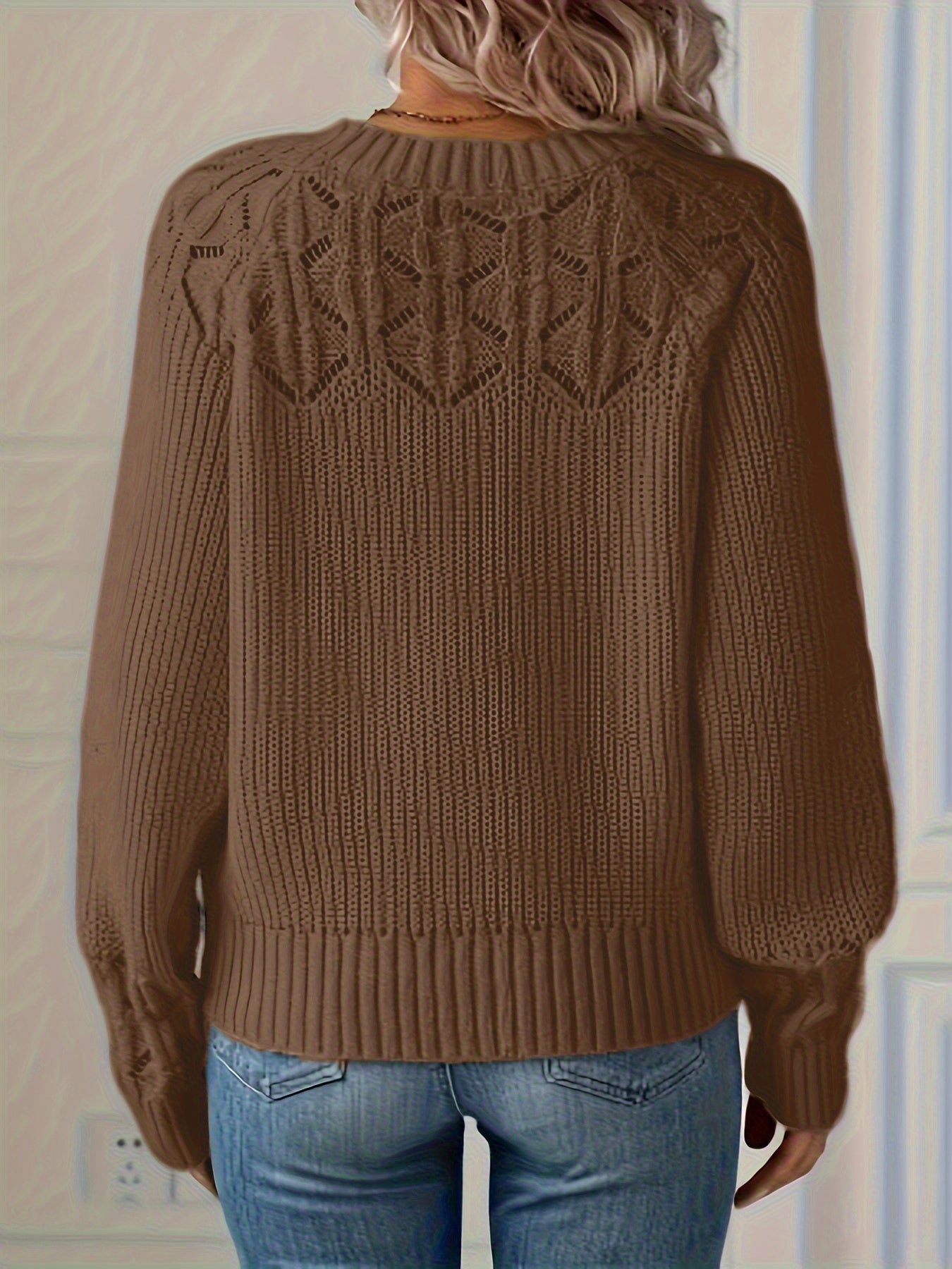 Image of Jayla | Women's Long Sleeve Knit Sweater