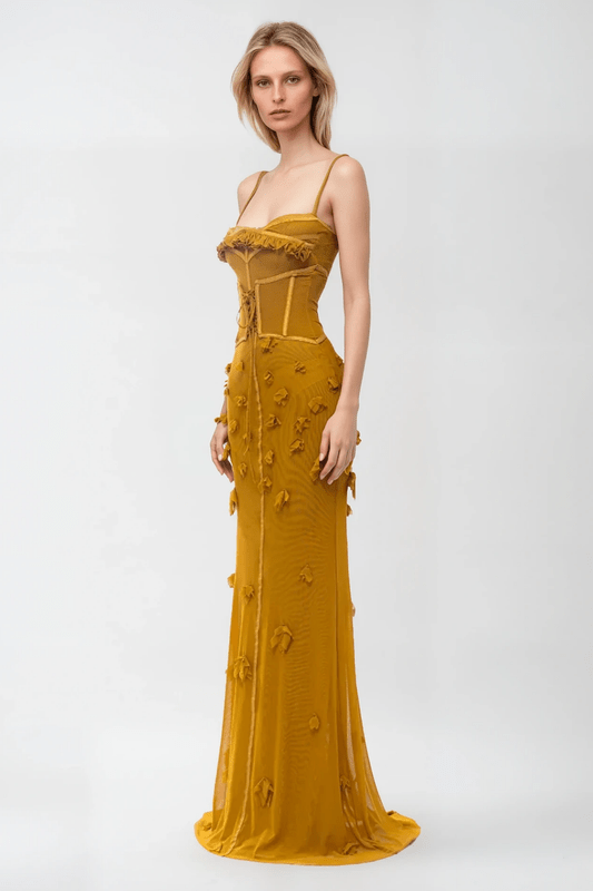 Image of Jessica | Women's Sleeveless Corset Maxi Dress