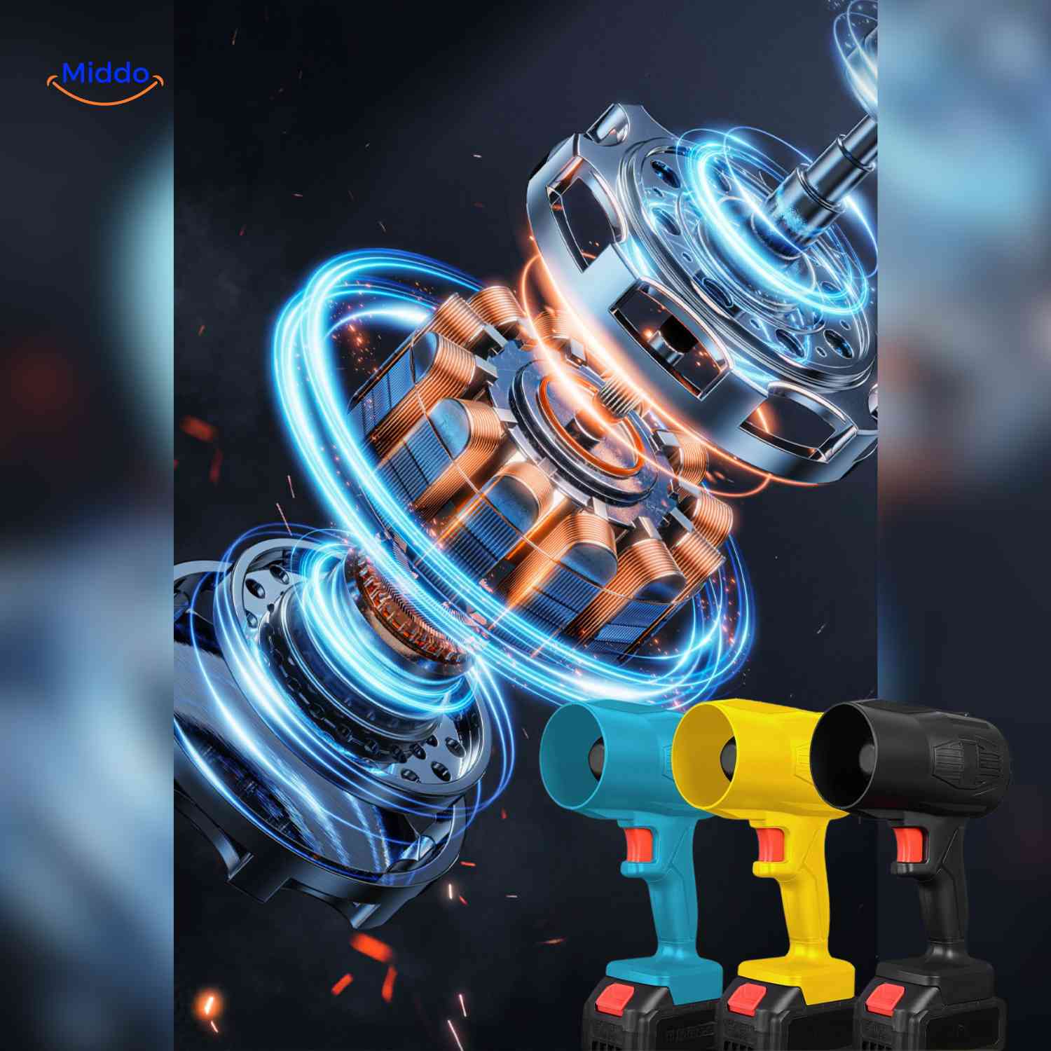 Jetstorm™ Blower | Powerful Dryer, Portable & Fast Rechargeable