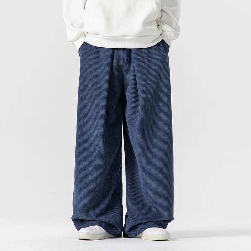 Image of Jim | Men's Wide Leg Pleated Pants