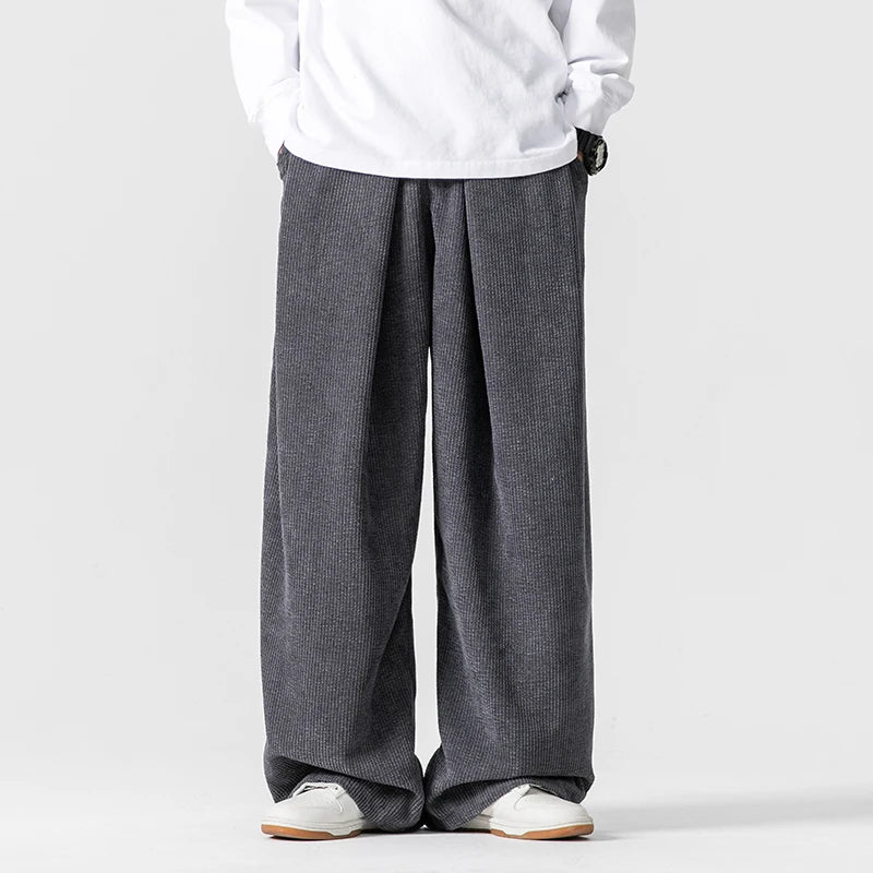 Image of Jim | Men's Wide Leg Pleated Pants